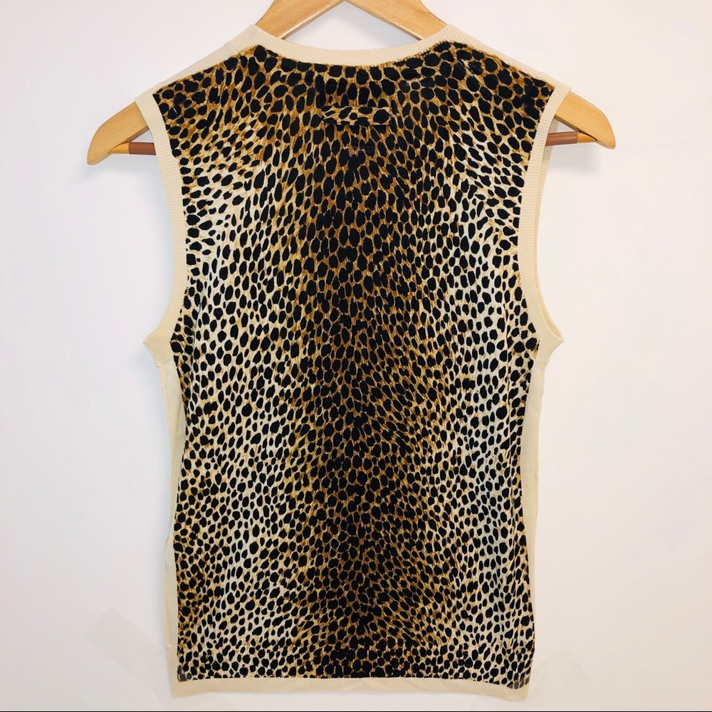 Dolce & Gabbana animal print sleeveless top - Picture 4 of 5